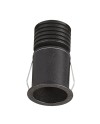 GUINCHO * MINI EMPOTRABLE LED 3W  2700K NEGRO